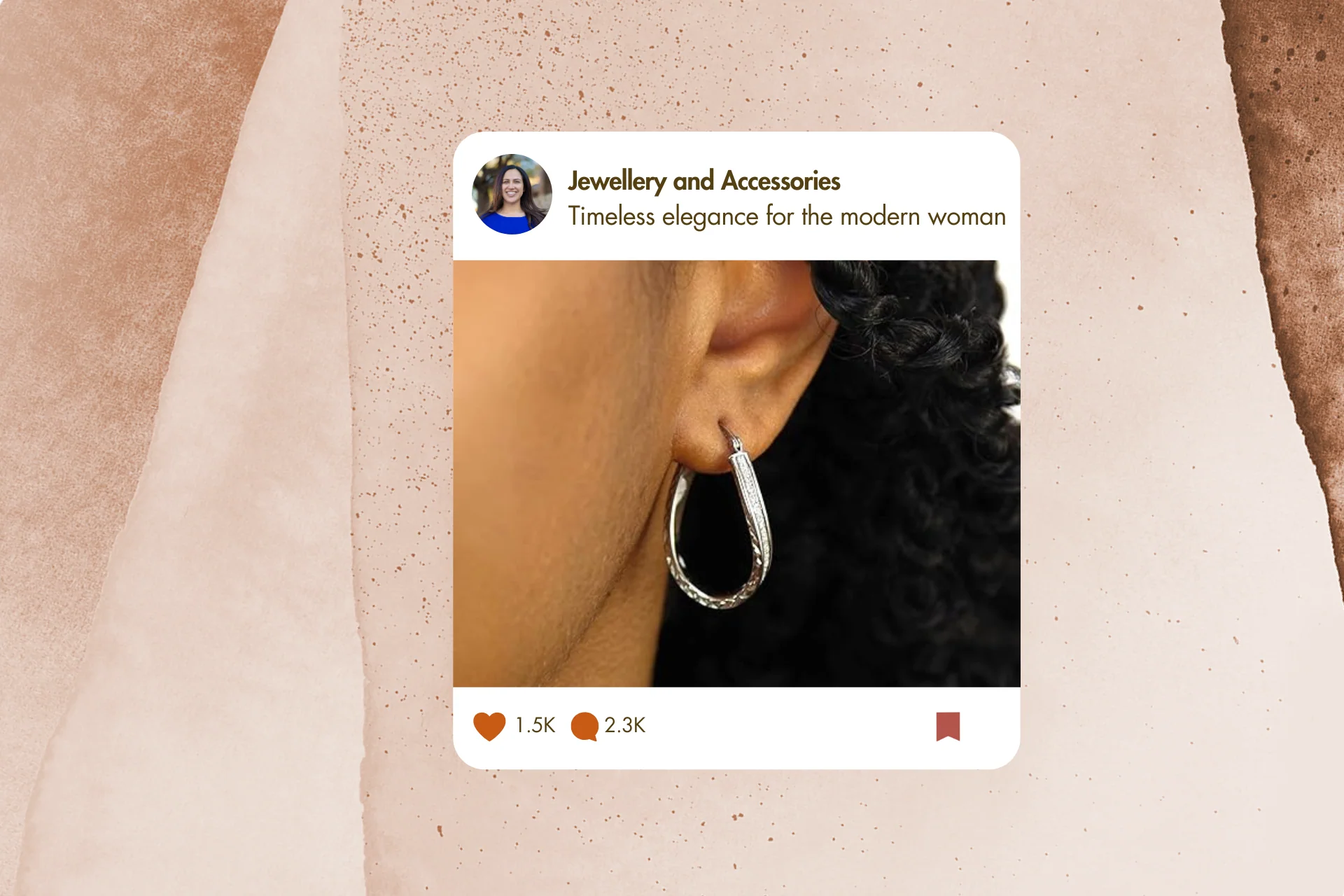 buyinpromo-rhodium-plated-sterling-silver-hoop-earrings-twisted-oval-stardust